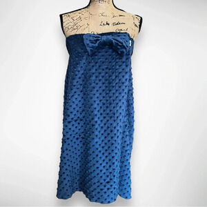 DRY DIVAS Blue Bow Spa Wrap M/L/XL‎ | EUC